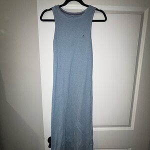 Tommy Hilfiger Light Blue Sleeveless Maxi Dress